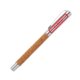Cork writing set with ballpoint pen and case.