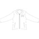 Fleece jacket with full zipper and pockets.