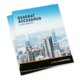 Paper graduation newspaper with adhesive binding.