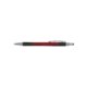 Black metal ballpoint pen with touch function and clip.