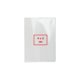Transparent plastic passport holder.