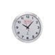 Metal Wall clock with radio clock movement.