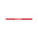Red carpenter pencil made of wood.