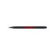 Black, inkless pen with rounded end.