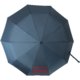 Blue automatic pocket umbrella with cover and handle.
