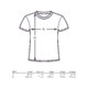 Cotton T-Shirt with short sleeves and round neck.