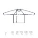 Fabric Sweat Jacket with Full Zipper and Pockets.
