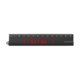 Manila Multifunctional ruler with hanging loop.