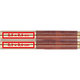 Wooden writing set with ballpoint pen and case.