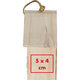 Wooden insect house with suspension