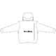 Cotton blend hoodie with hood and kangaroo pocket.