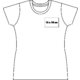 Women's cotton T-shirt with short sleeves.