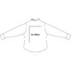 Cotton blouse with long sleeves and button placket.
