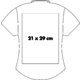 Short-sleeved Oxford fabric blouse for women.