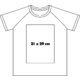 Men's athletic t-shirt made of performance material with short sleeves.