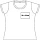 Cotton T-shirt for women with short sleeves.
