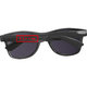 Dark RPET sunglasses in a classic design.