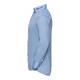 Sky blue cotton shirt for men, non-iron and with long sleeves.