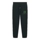 Patterned fabric jogging bottoms with drawstring.