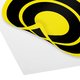 Paper sticker with custom contour.