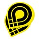 Paper sticker with custom shape.