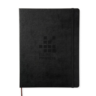 Hard cover notebook XL (squared)