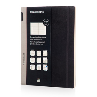 Notebook soft cover XL Pro (ruled)