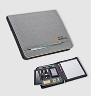 A4 folder with power bank Elda