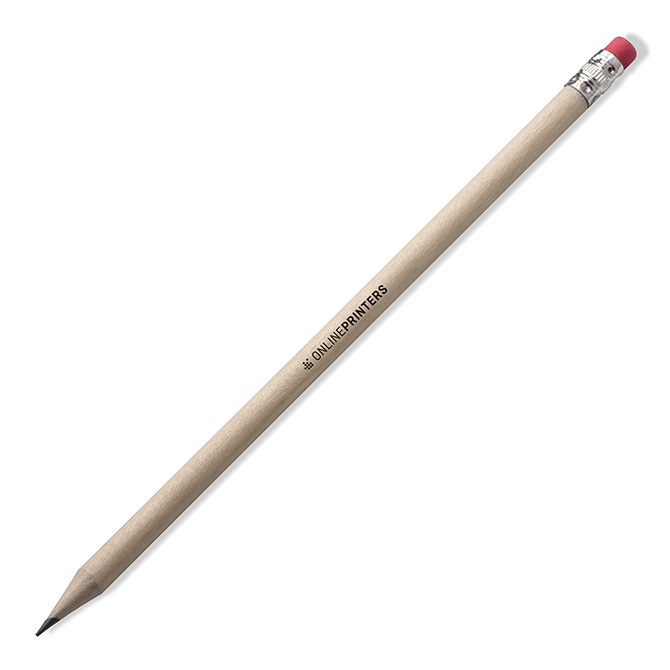 Pencil with eraser Hickory