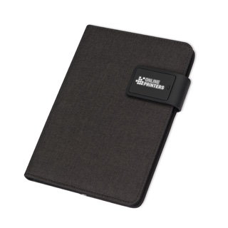 Padua A5 portfolio with power bank & LED
