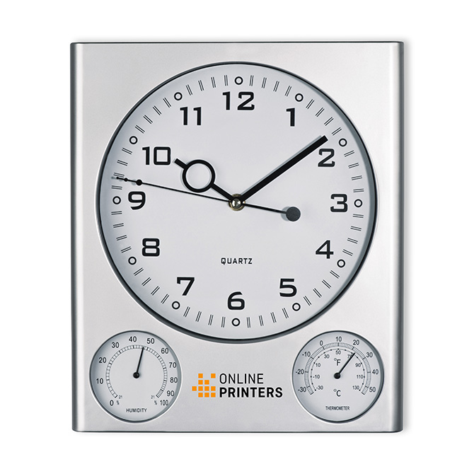 Plastic wall clock Den Haag