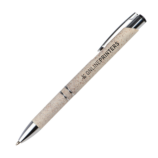 Pramort wheat straw ball pen