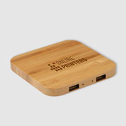 Bracknell wireless bamboo charger