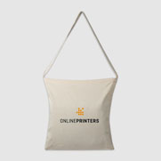 Cotton bag with canvas belt Lehbek