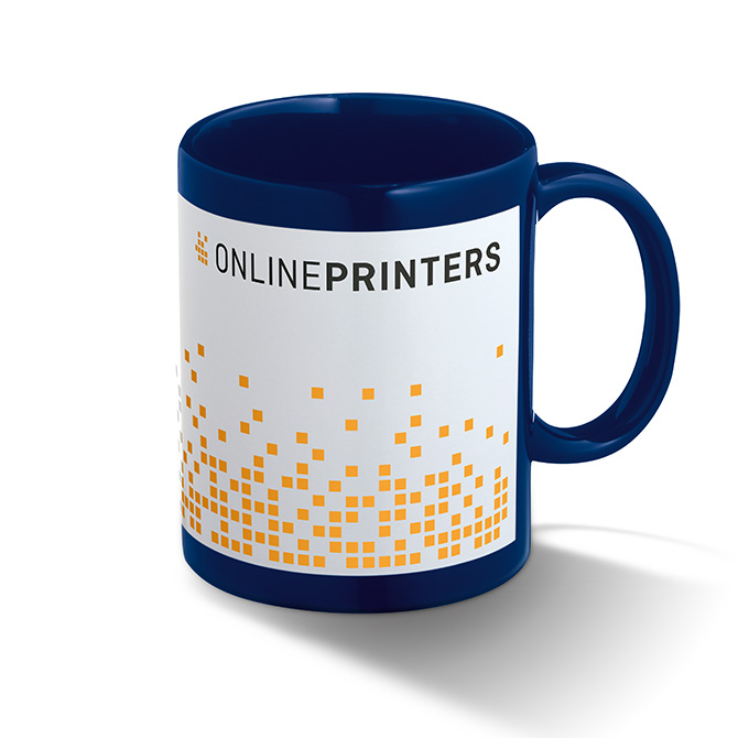 Ceramic mug with sublimation space Montevideo