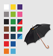 Wooden automatic umbrella Nancy