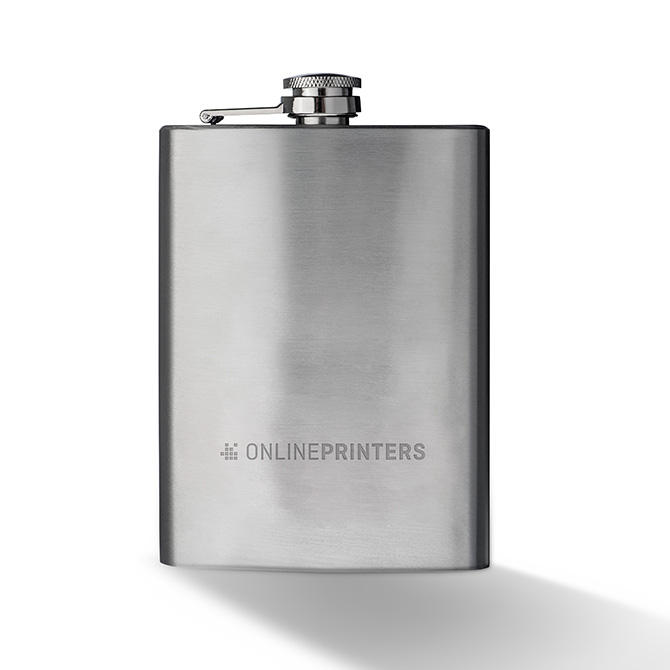Stainless steel hip flask Kansas City