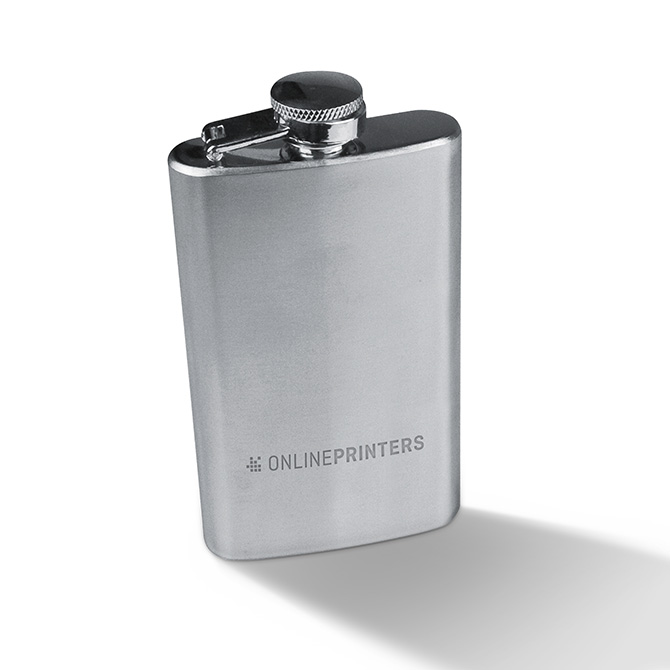 Stainless steel hip flask Fresno