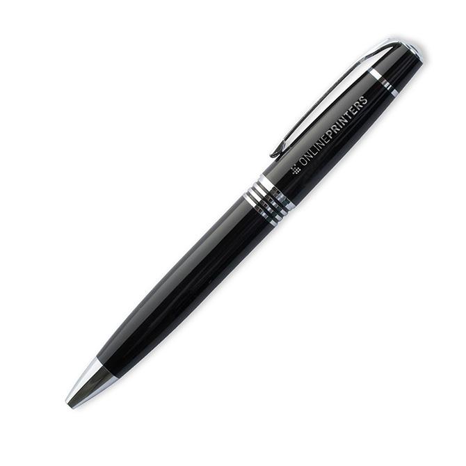 Genoa twist action metal ball pen