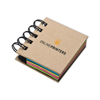 Fahala sticky note spiral pad