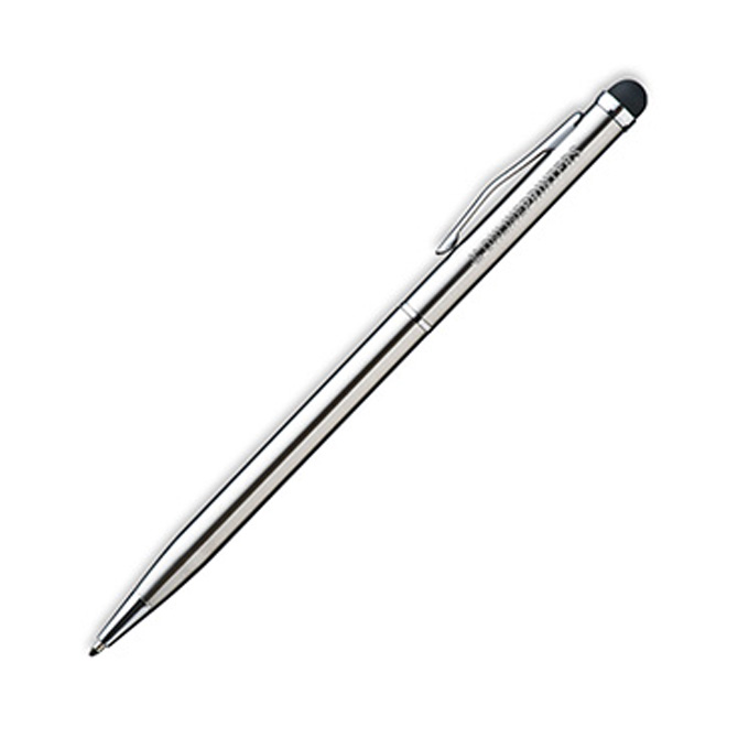 Provo stainless steel ball pen with stylus