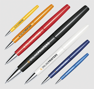 senator Bridge Polished twist-action pen with metal tip