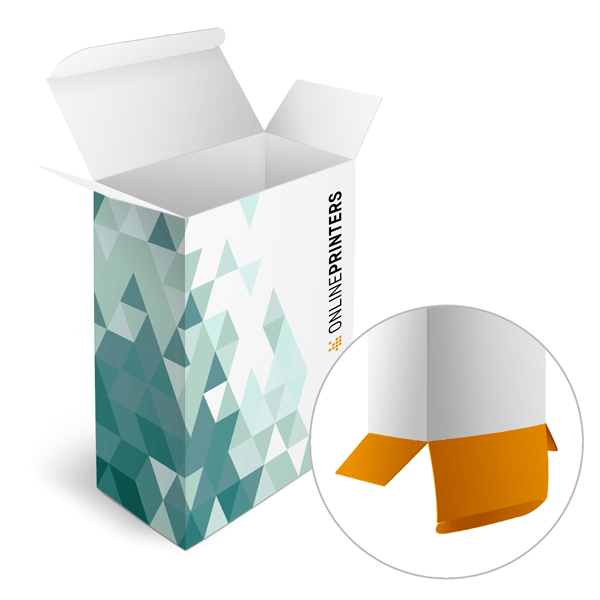 Reverse tuck end boxes