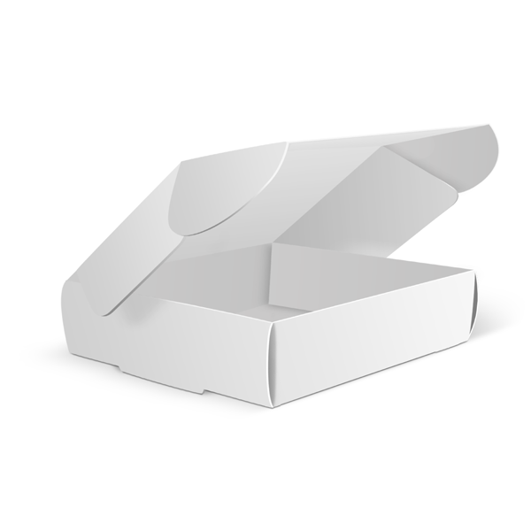 Hinged lid boxes, unprinted