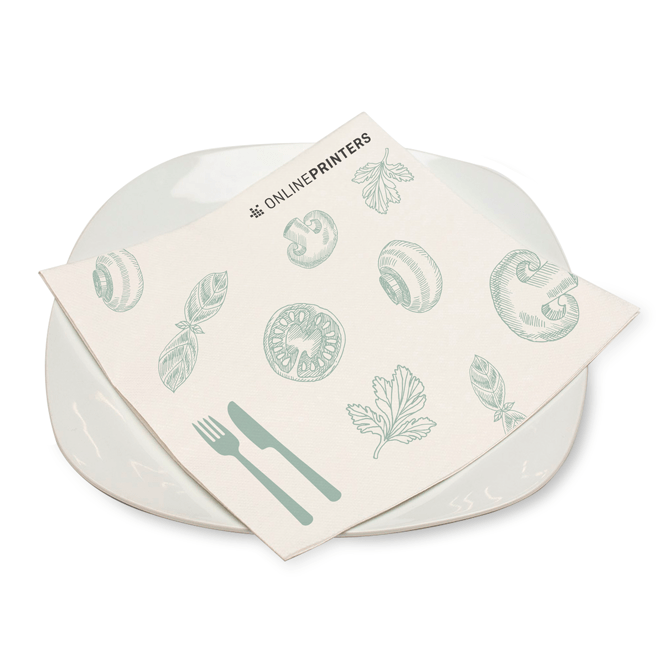 Napkins (tissue), 16,5 x 16,5 cm