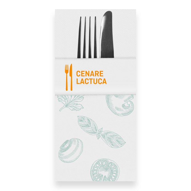 Cutlery pouches (airlaid), 8,25 x 21 cm