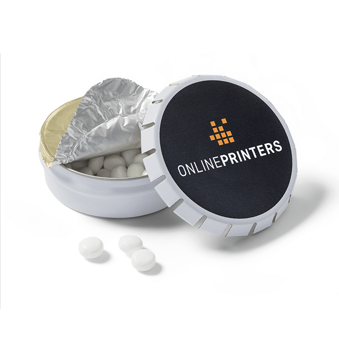 Mints in tins