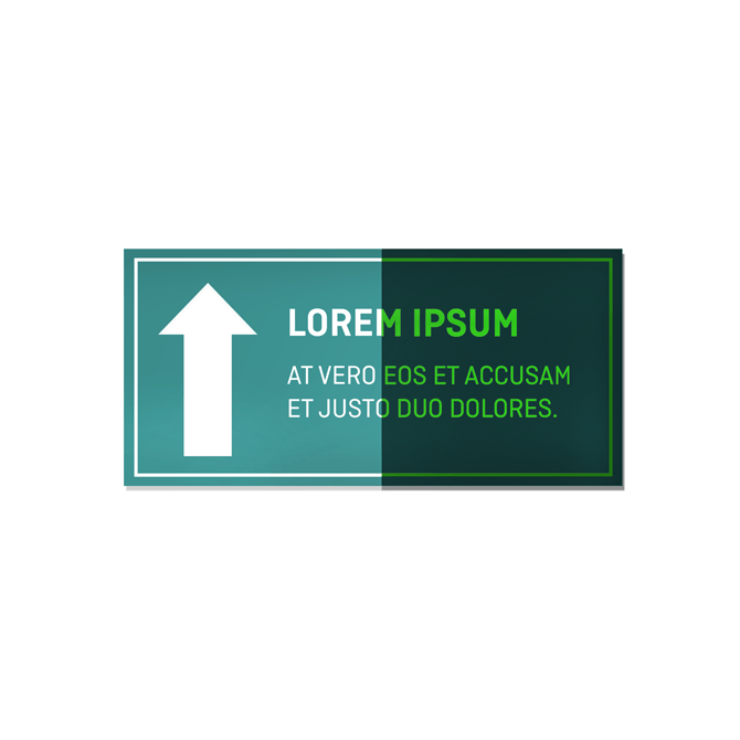 Luminescent stickers