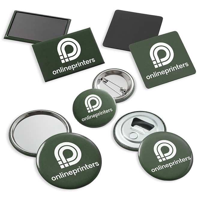 Buttons & magnets