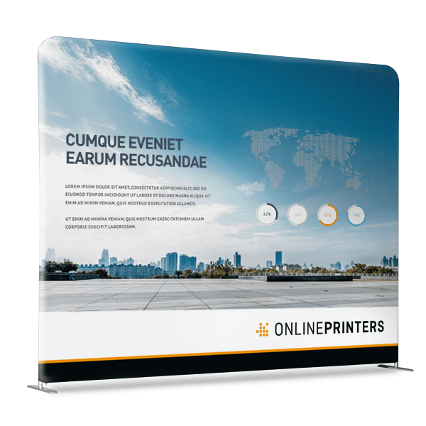 Stretch fabric displays